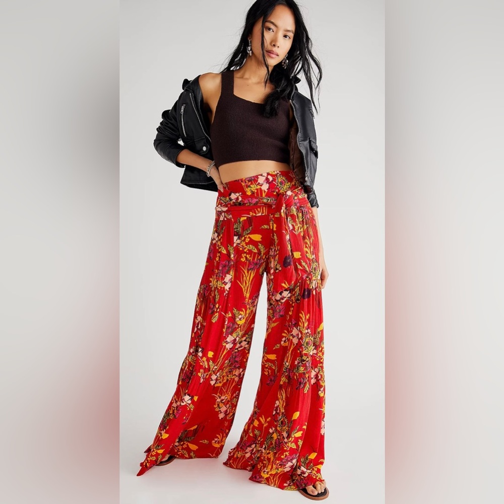 Free People One Wide Leg Pants